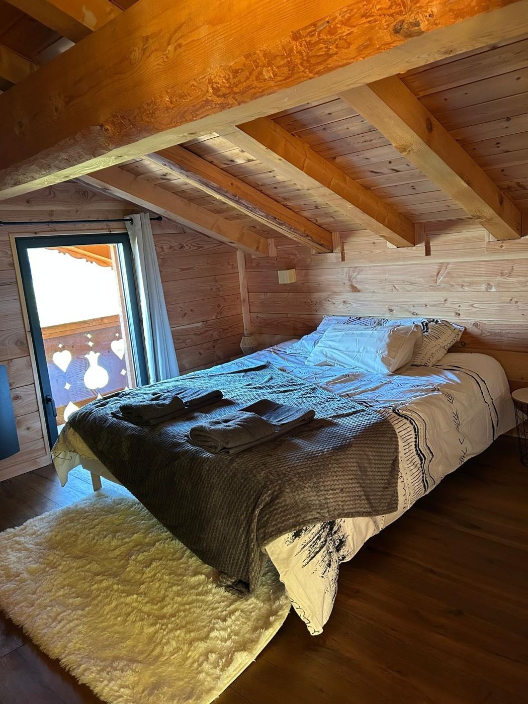 Chambre sous charpente